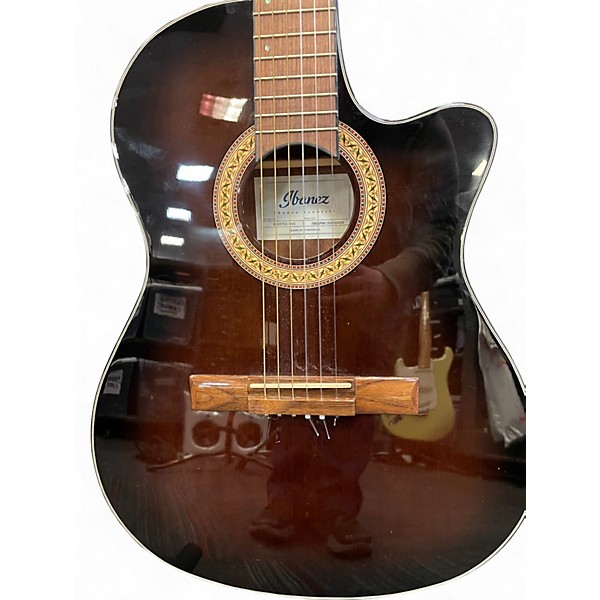 Used Ibanez GA35TCE Brown Acoustic Guitar