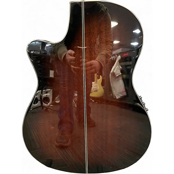 Used Ibanez GA35TCE Brown Acoustic Guitar