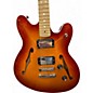 Used Squier Affinity Series Starcaster Hollow Natural Hollow Body Electric Guitar