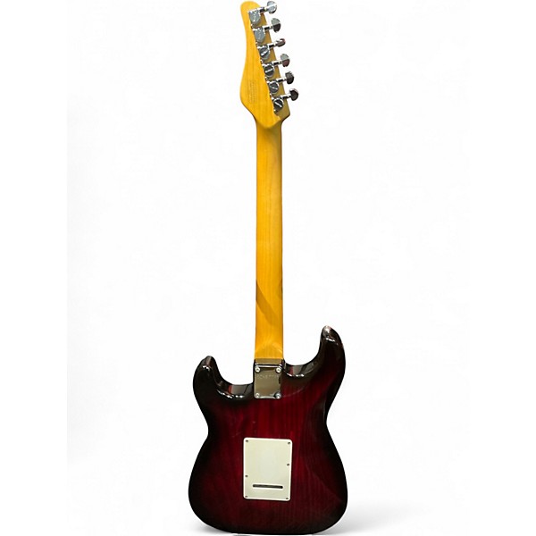 Used Schecter Guitar Research diamond series double cut RED Solid Body Electric Guitar