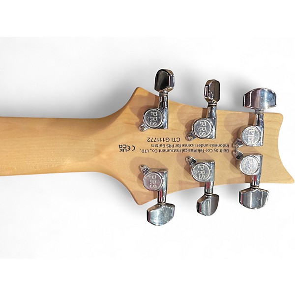 Used 2025 PRS SE Studio Standard Sonic Blue Solid Body Electric Guitar