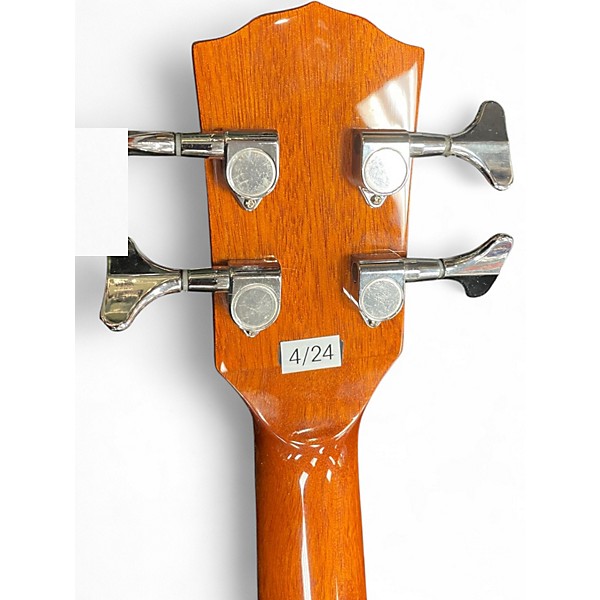 Used Fender  CB60sce Natural Acoustic Bass Guitar