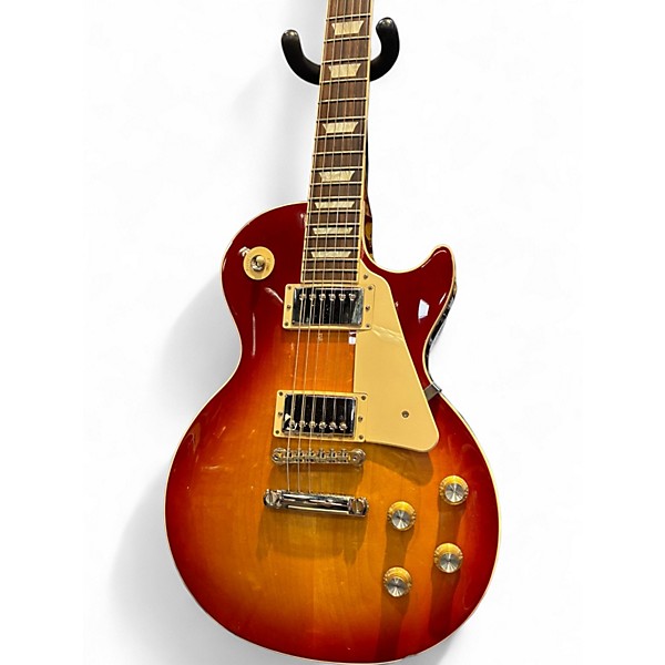 Used 2022 Gibson Les Paul Classic Cherry Sunburst Solid Body Electric Guitar