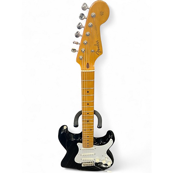 Used Fender Stratocaster ST-57 Black Solid Body Electric Guitar