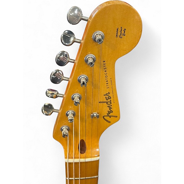 Used Fender Stratocaster ST-57 Black Solid Body Electric Guitar