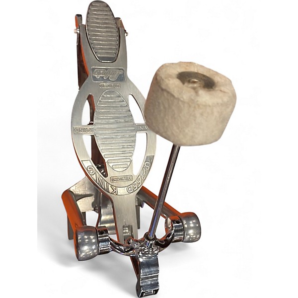 Used Ludwig Speed King Single Kick Pedal Single Bass Drum Pedal