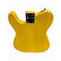 Used Squier Telecaster Black and Yellow Solid Body Electric Guitar