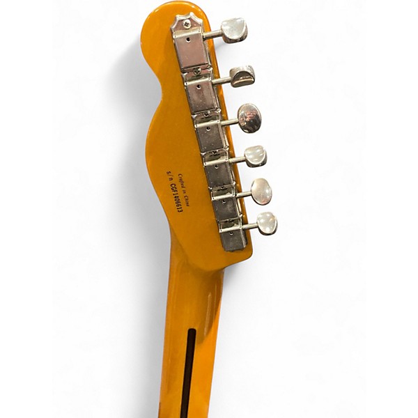 Used 2014 Fender Modern Player Telecaster Plus Honey Burst Solid Body Electric Guitar