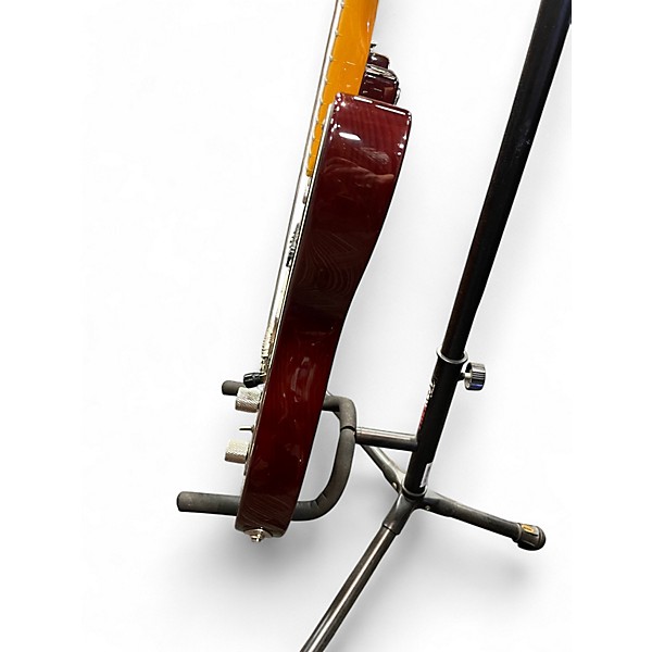 Used 2014 Fender Modern Player Telecaster Plus Honey Burst Solid Body Electric Guitar