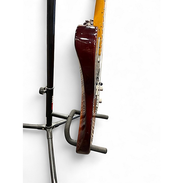 Used 2014 Fender Modern Player Telecaster Plus Honey Burst Solid Body Electric Guitar