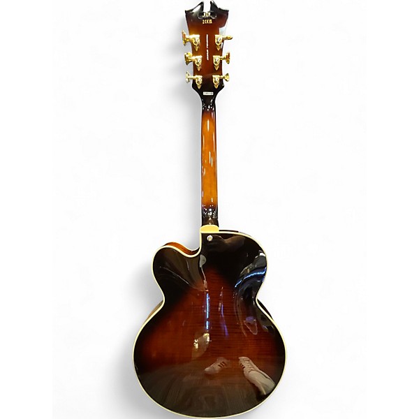 Used D'Angelico PREMIER EXL-1 Brown Burst Hollow Body Electric Guitar