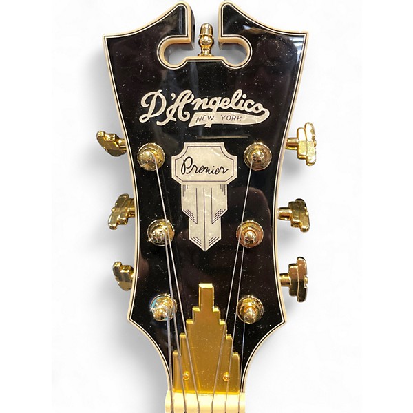 Used D'Angelico PREMIER EXL-1 Brown Burst Hollow Body Electric Guitar