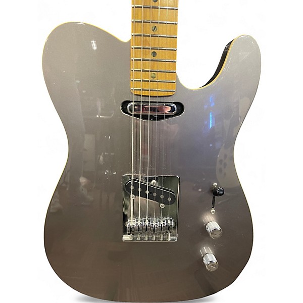 Used Fender Aerodyne Telecaster Dolphin Grey Solid Body Electric Guitar