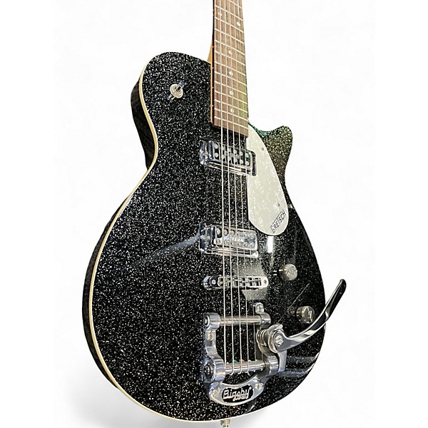 Used Gretsch Guitars g5260t baritone black sparkle Baritone Guitars