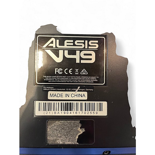 Used Alesis V49 49-Key MIDI Controller