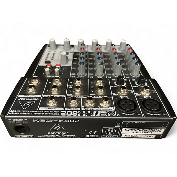 Used Behringer Xenyx 802 Unpowered Mixer