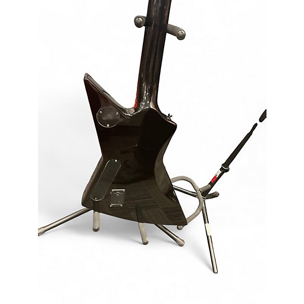 Used Harley Benton EXP-84 Black Solid Body Electric Guitar