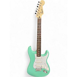 Used 2020s Squier Standard Stratocaster Seafoam Green Solid Body Electric Guitar