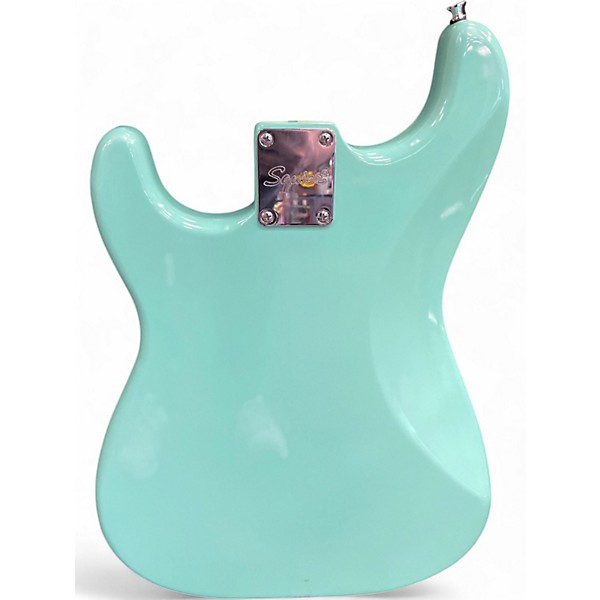 Used 2020s Squier Standard Stratocaster Seafoam Green Solid Body Electric Guitar
