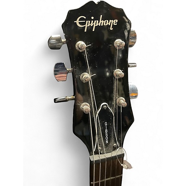 Used Epiphone Les Paul 100 Bolt On Black Solid Body Electric Guitar