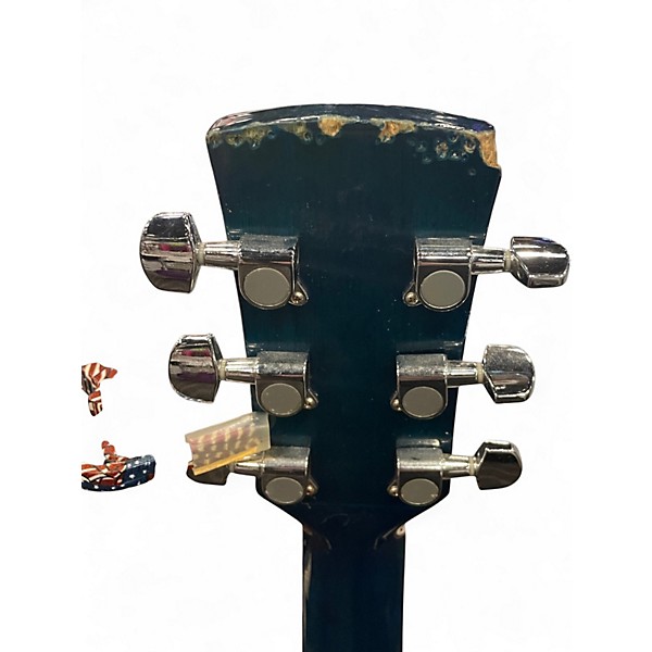 Used Ibanez PF5MS Blue Burst Acoustic Guitar