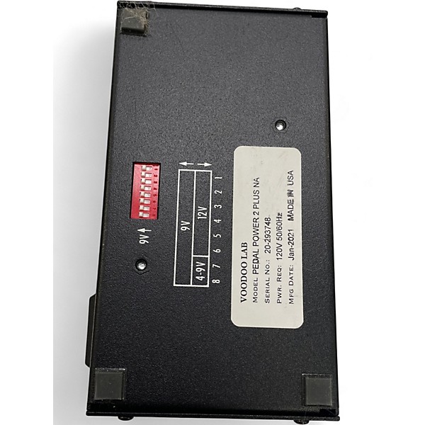 Used Voodoo Lab Pedal Power 2+ Power Supply