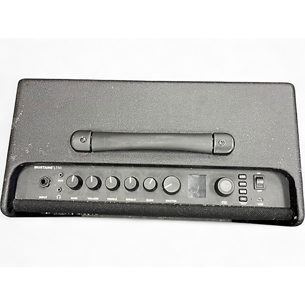 Used Fender Mustang LT50 50W 1x12 Guitar Combo Amp