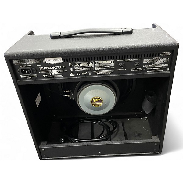 Used Fender Mustang LT50 50W 1x12 Guitar Combo Amp