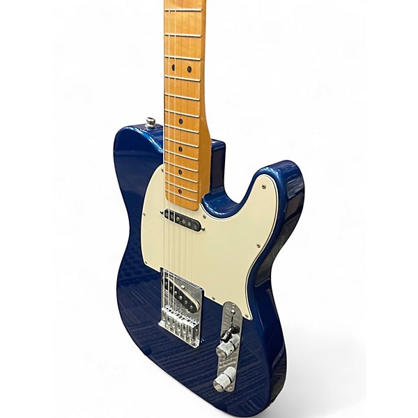Used 2003 Fender FSR Standard Telecaster Blue Solid Body Electric Guitar