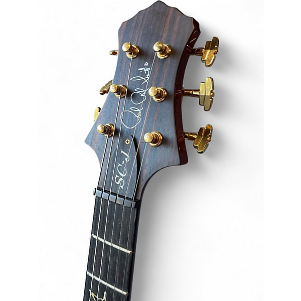 Used PRS SCJ Thinline Natural Hollow Body Electric Guitar