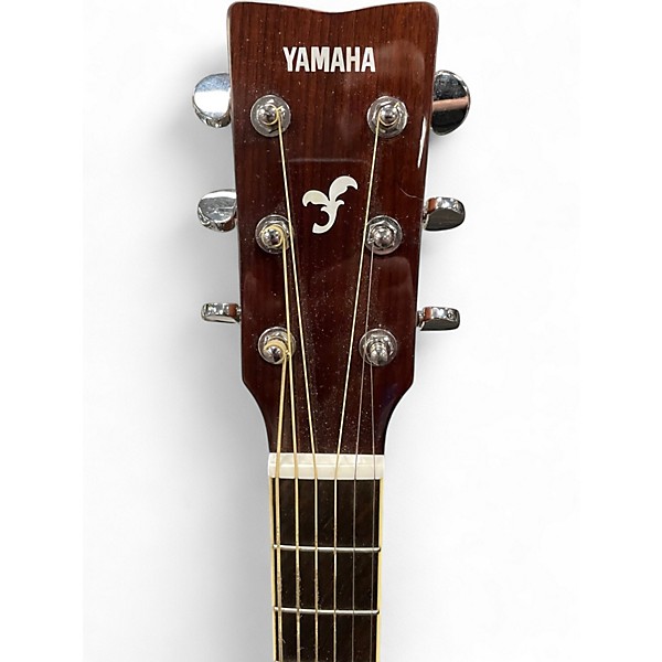 Used Yamaha FSC-TA TransAcoustic Concert Cutaway Brown Sunburst Acoustic Electric Guitar