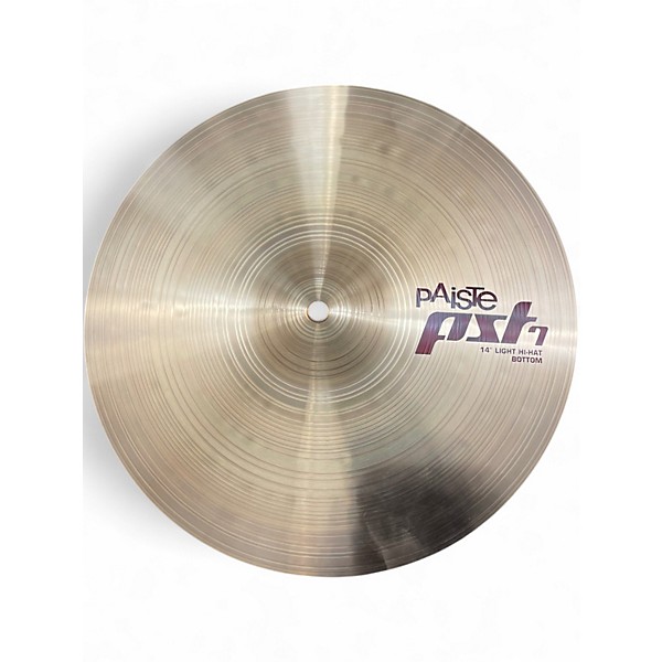Used Paiste 14in PST7 Hi Hat Pair Cymbal