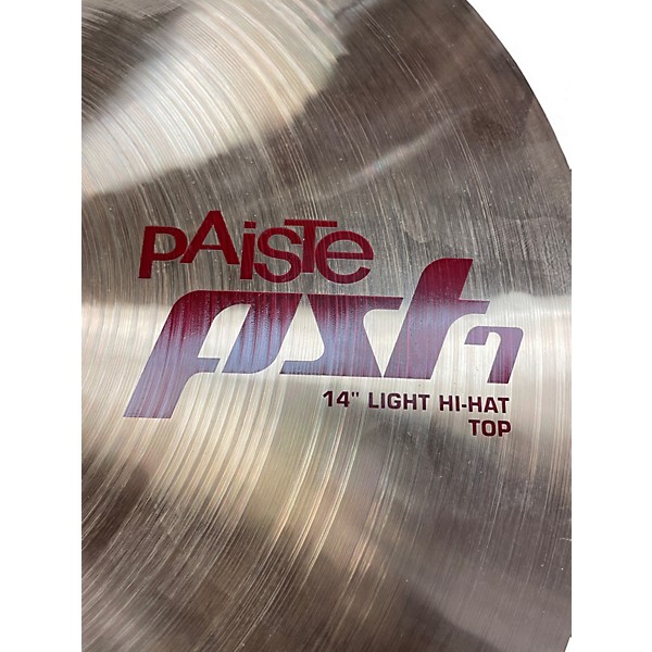 Used Paiste 14in PST7 Hi Hat Pair Cymbal