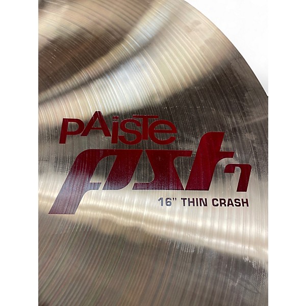 Used Paiste 16in PST7 Crash Cymbal