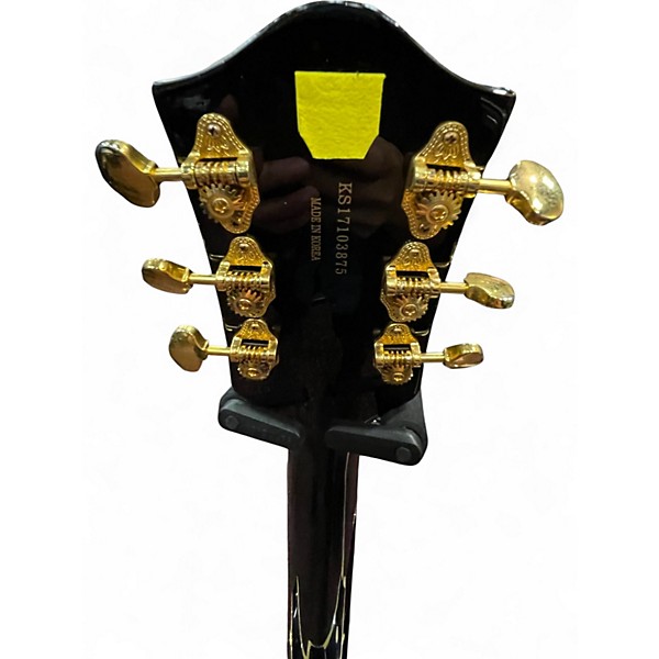 Used Gretsch Guitars G5420T Electromatic Black and Gold Hollow Body Electric Guitar