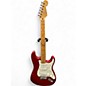 Used Fender SSS STRATOCASTER Metallic Red Solid Body Electric Guitar thumbnail