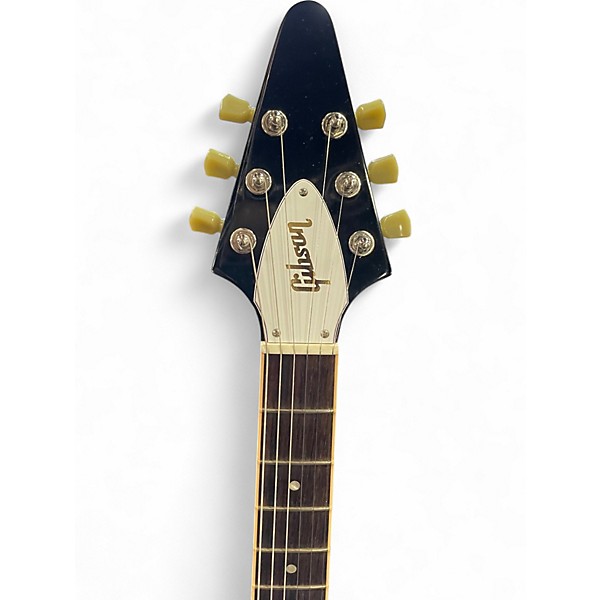 Used Gibson Flying V Maroon Solid Body Electric Guitar