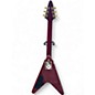 Used Gibson Flying V Maroon Solid Body Electric Guitar