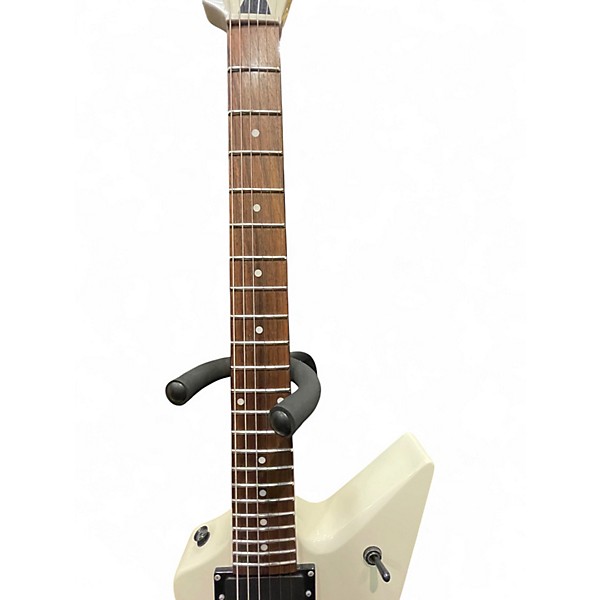 Used Harley Benton EX84 Alpine White Solid Body Electric Guitar