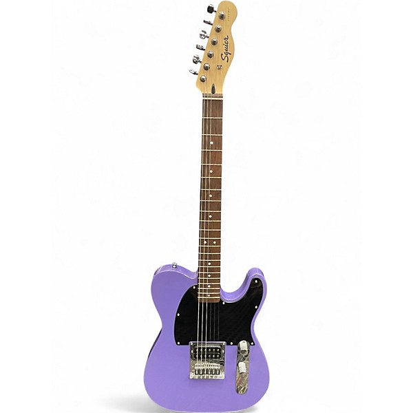 Used Squier Sonic Esquier H Ultraviolet Solid Body Electric Guitar