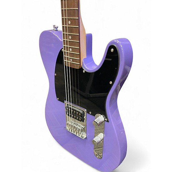 Used Squier Sonic Esquier H Ultraviolet Solid Body Electric Guitar