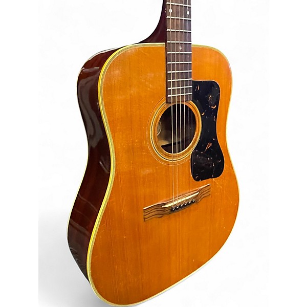 Vintage 1968 Guild D40 Natural Acoustic Guitar
