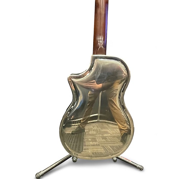 Used Republic Tricome Chrome Resonator Guitar