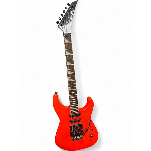 Used Jackson SL3X NEON ORANGE Solid Body Electric Guitar
