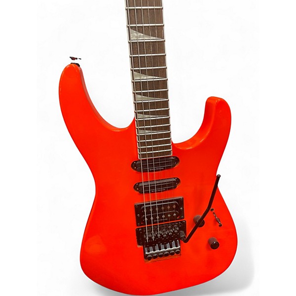 Used Jackson SL3X NEON ORANGE Solid Body Electric Guitar