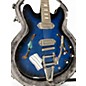 Used Epiphone Gary Clark Signature Casino Blak & Blu Hollow Body Electric Guitar
