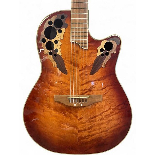 Used Ovation CS2000 CELEBRITY AUTUMN BURST Acoustic Electric Guitar