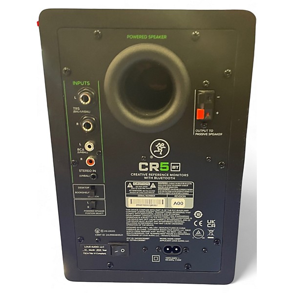 Used Mackie CR5bt Powered Monitor