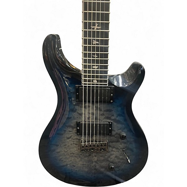 Used PRS SE Mark Holcomb Blue Burst Solid Body Electric Guitar