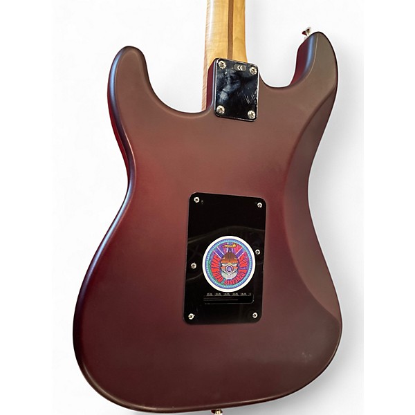 Used Fender Standard Stratocaster Satin Red Solid Body Electric Guitar